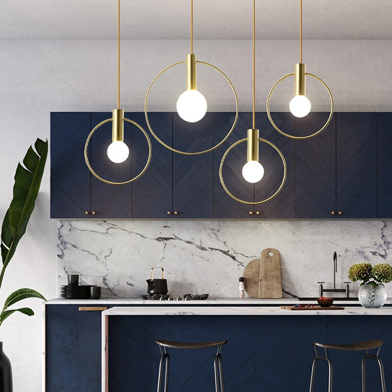 round pendant light kitchen island | Lighting Homei