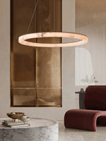 round marble chandelier modern​