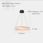 round marble modern chandelier​