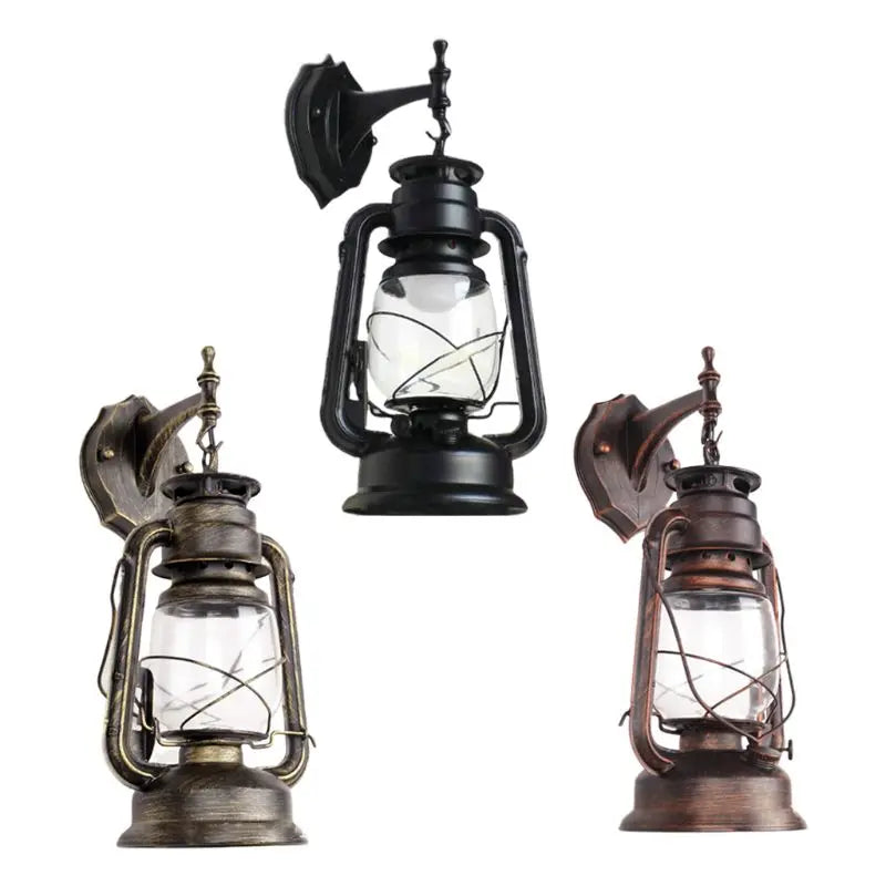 rusctic lanterns for outdoor