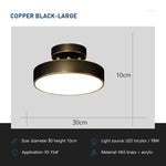 small flush mount ceiling light black