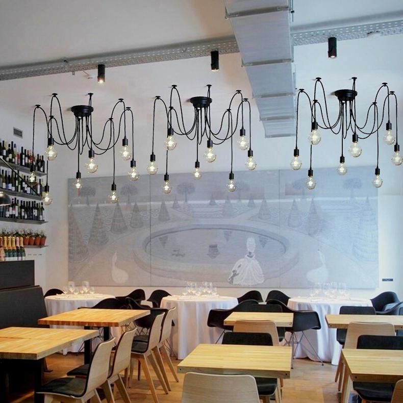 spider light for restaurant