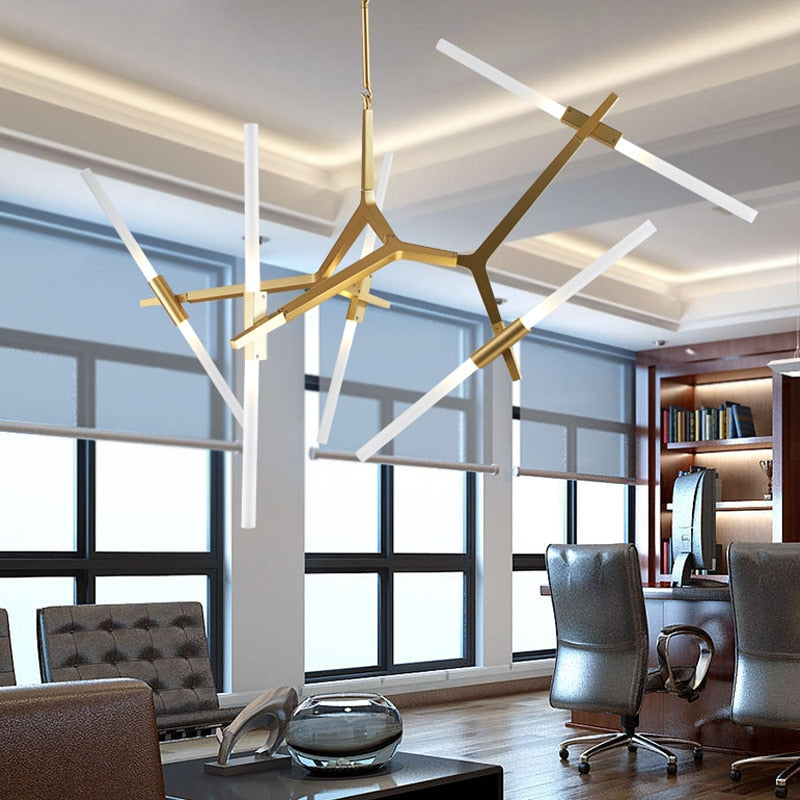 sputnik chandelier for office