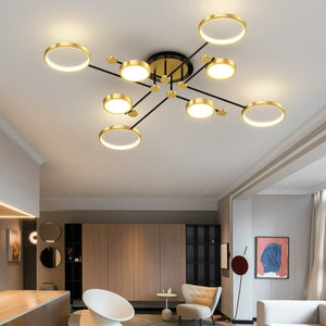 sputnik chandelier modern for living room