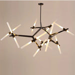 sputnik chandelier black 10 arms