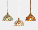 stained glass pendant light shades