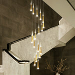 staircase chandelier