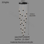 staircase modern chandeliers