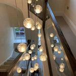 starcase chandelier