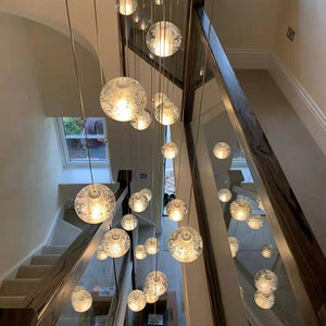 starcase chandelier