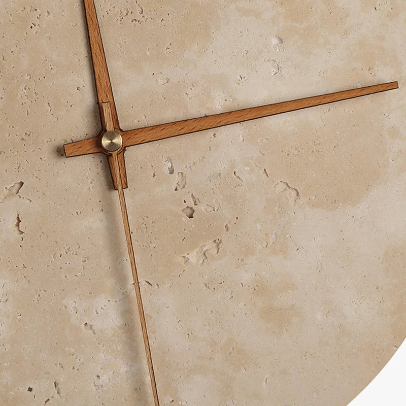 stone wall clock light