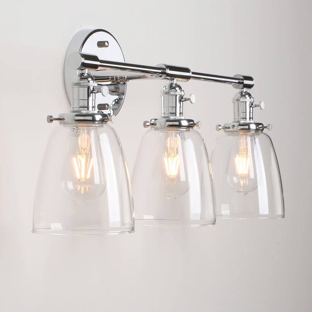 three light sconce