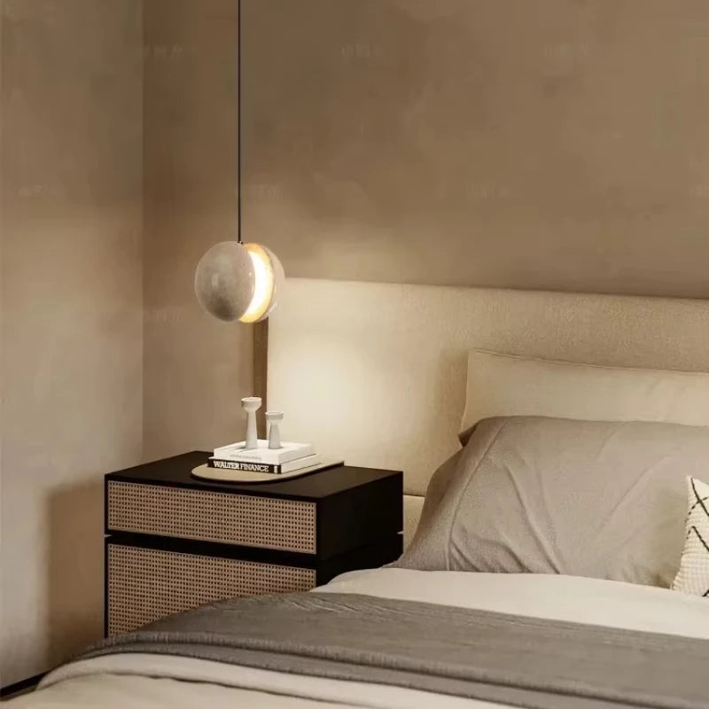 travertine in bedroom