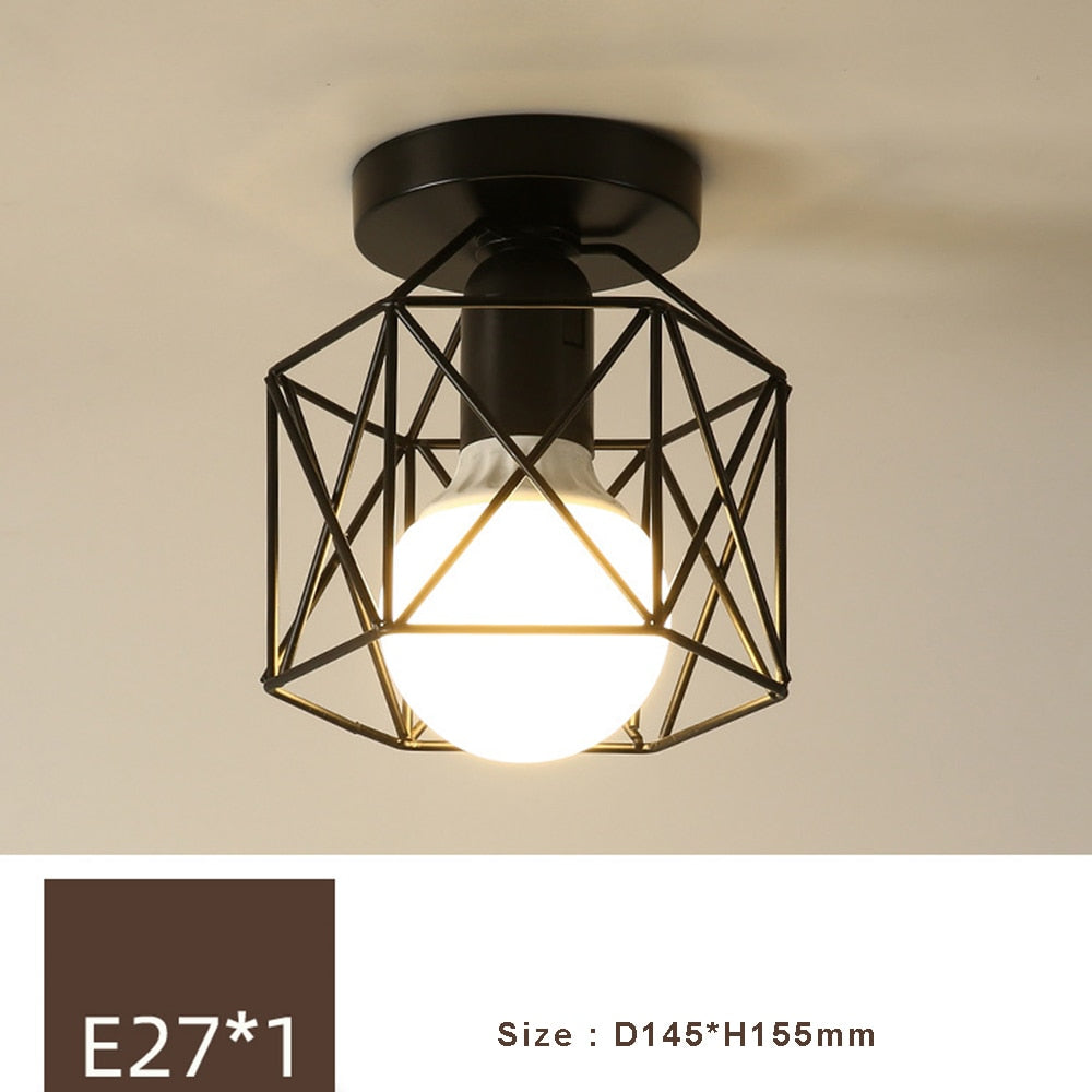 vintage cage light cover