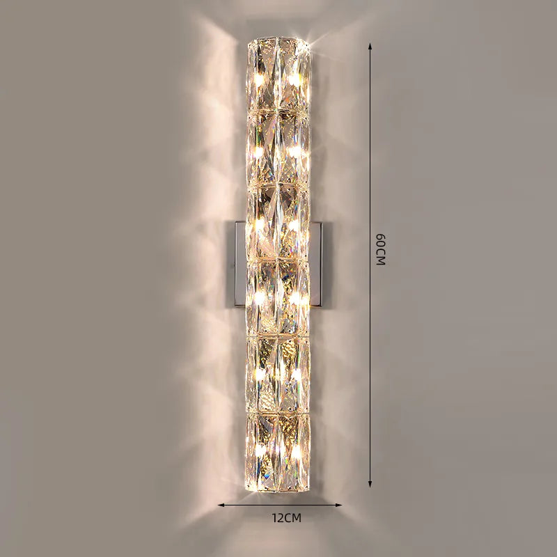 wall sconce crystal