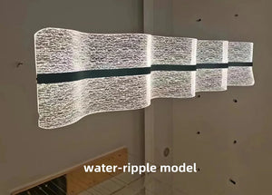 wave chandelier light