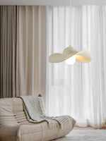 white hat pendant light