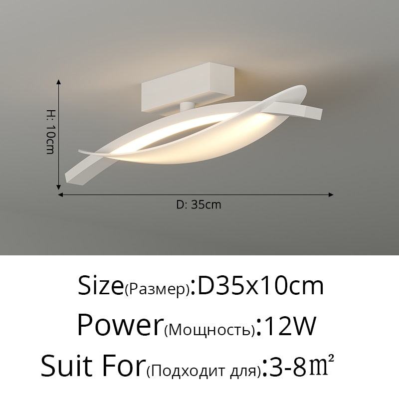 white led hallway lights