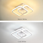 white square led ceiling light