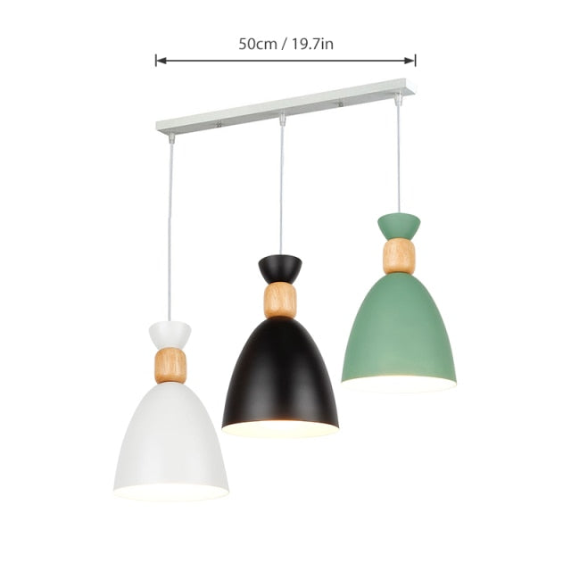 modern  3 light pendant dining room light