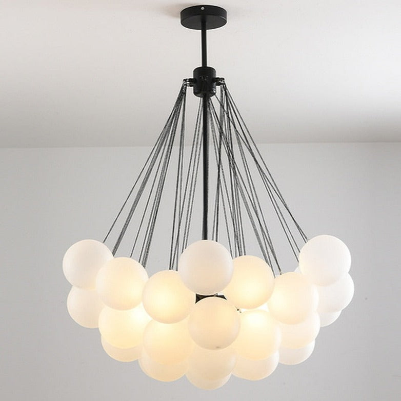 Sora Bubble Chandelier - Modern Glass Lighting Homei