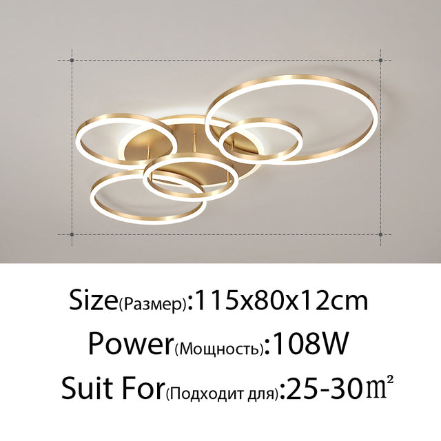 circle led light fixture
