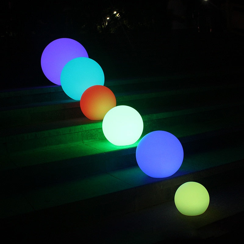 outdoor sphere light