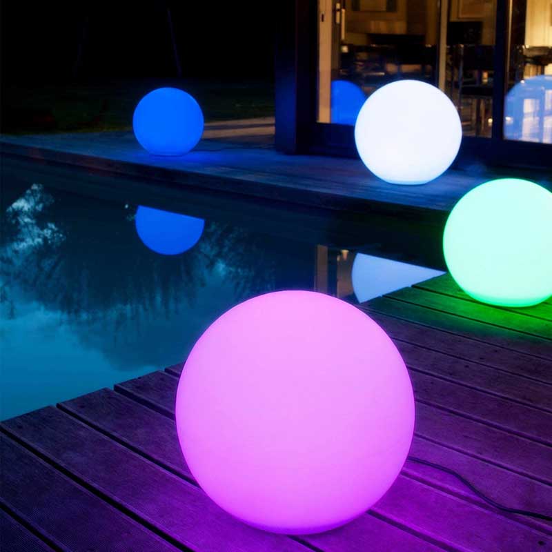 outdoor sphere light