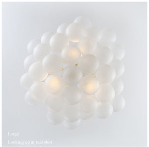 bubble light chandelier