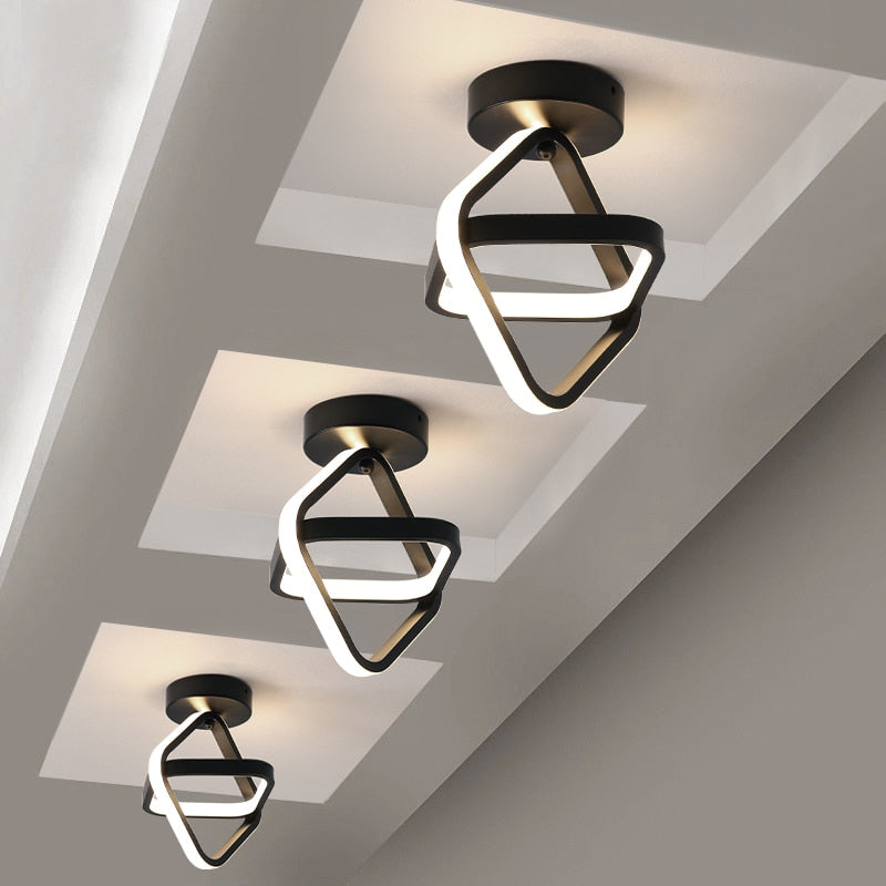 Minimalist LED ceiling lamp design