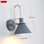 Moderan industrial wall sconce