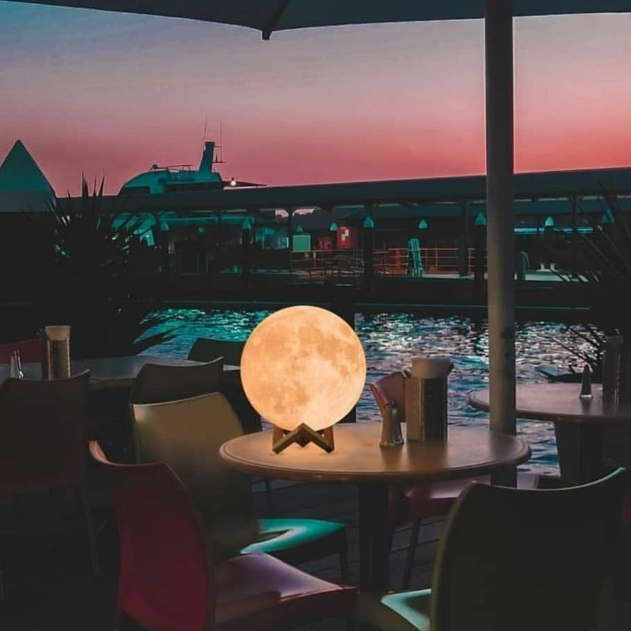 Moon night light perfect for unique home decor
