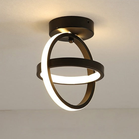 Round LED ceiling light minimalistic style