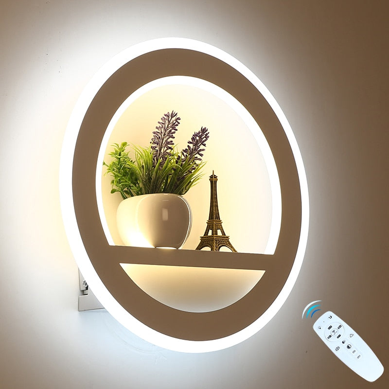 Round Led Wall Light