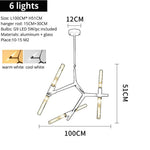 sputnik lighting chandelier Lighting Homei