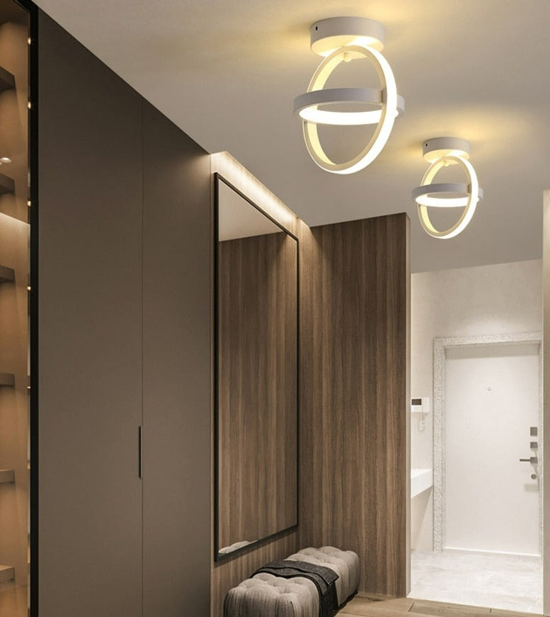 Warm lighting from Kingyu LED ceiling lamp