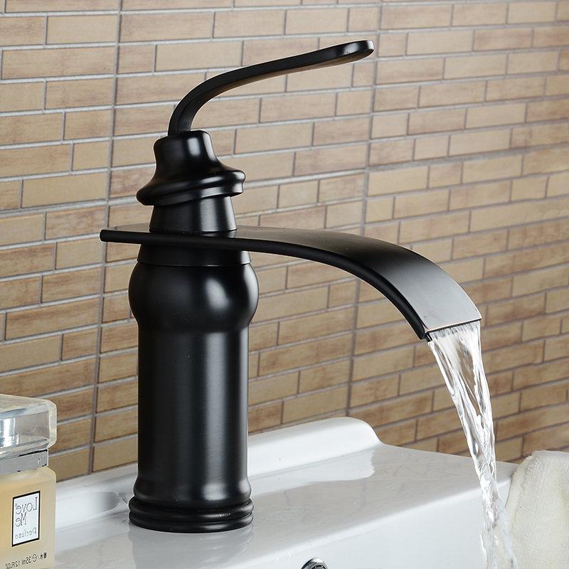 brass bathroom faucet