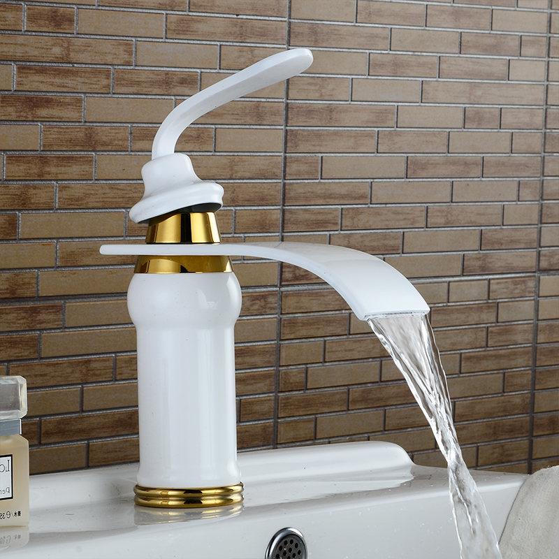 antique brass bathroom faucet