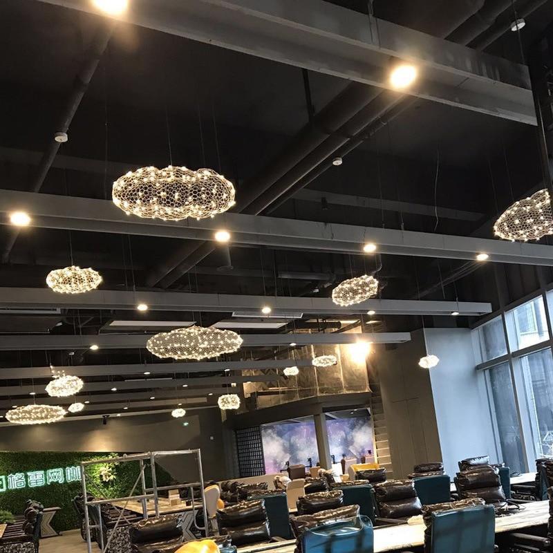 Modern Cloud Chandelier - Luxury Firefly Ceiling Light
