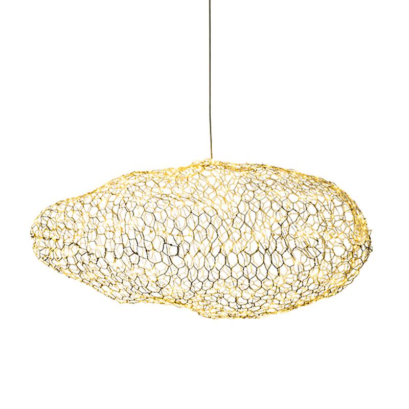 Modern Cloud Hanging Light - Firefly Effect Chandelier