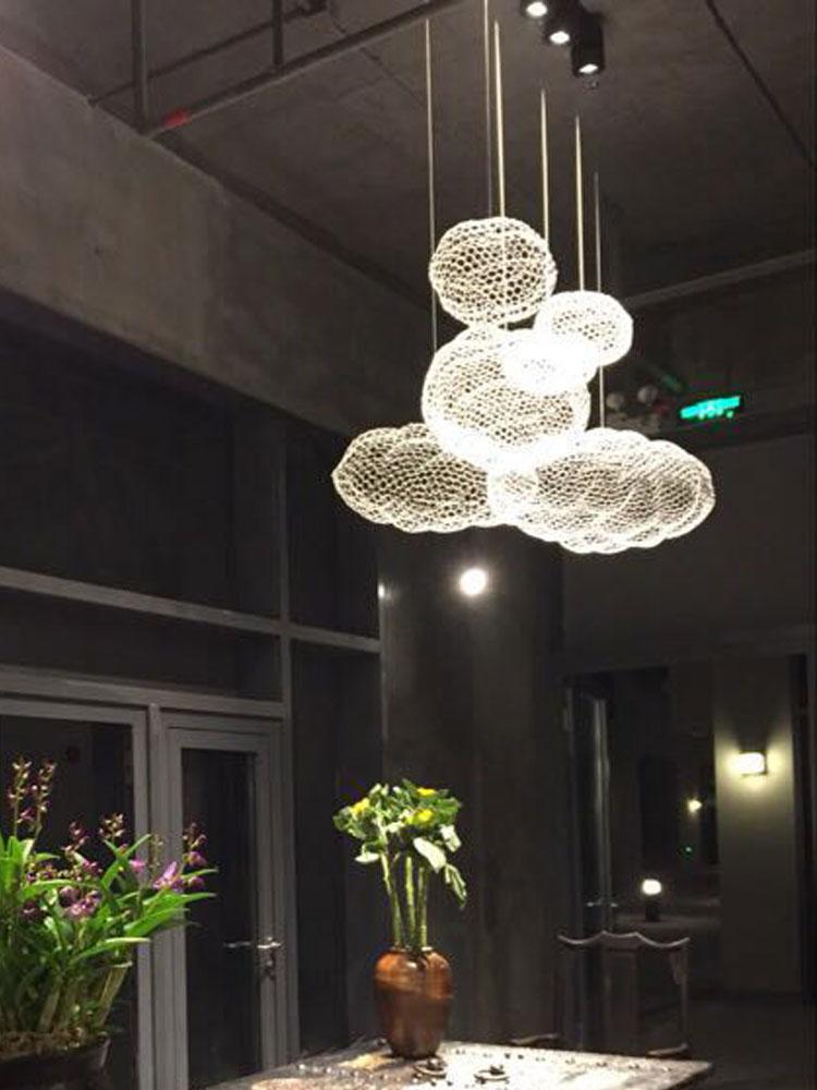 Dreamy Floating Cloud Light - LED Ceiling Fixture for Hotels