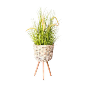 Bamboo Standing Basket Lalla Lamps Store