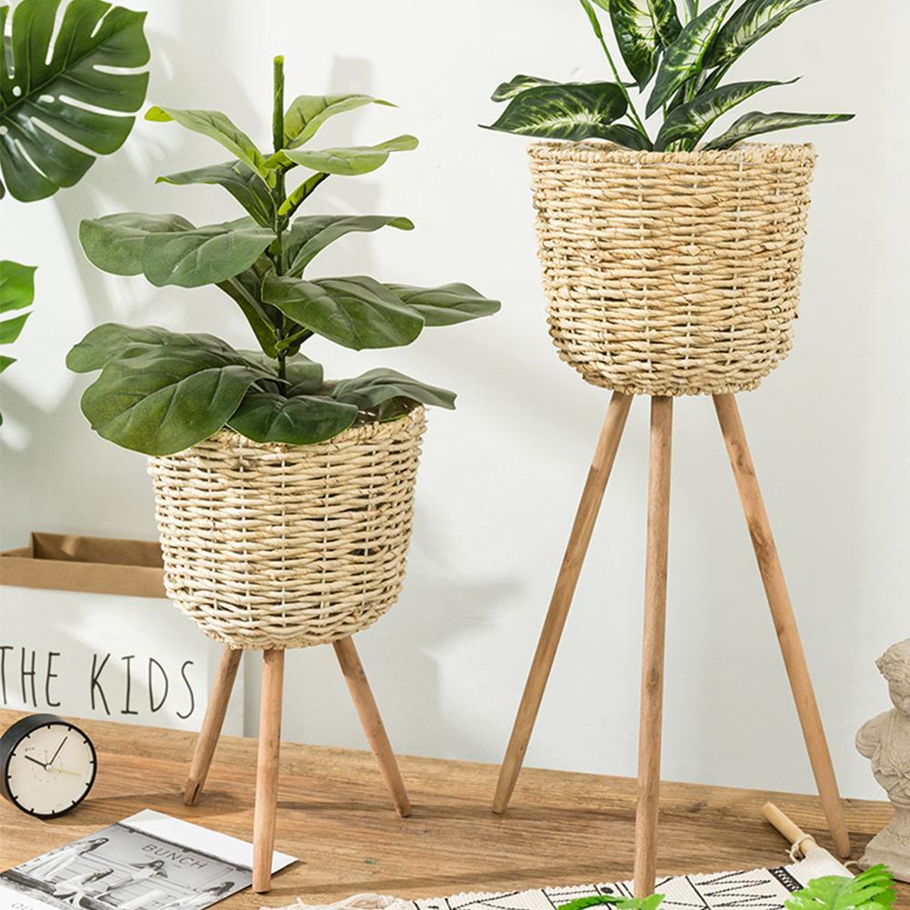 Bamboo Standing Basket