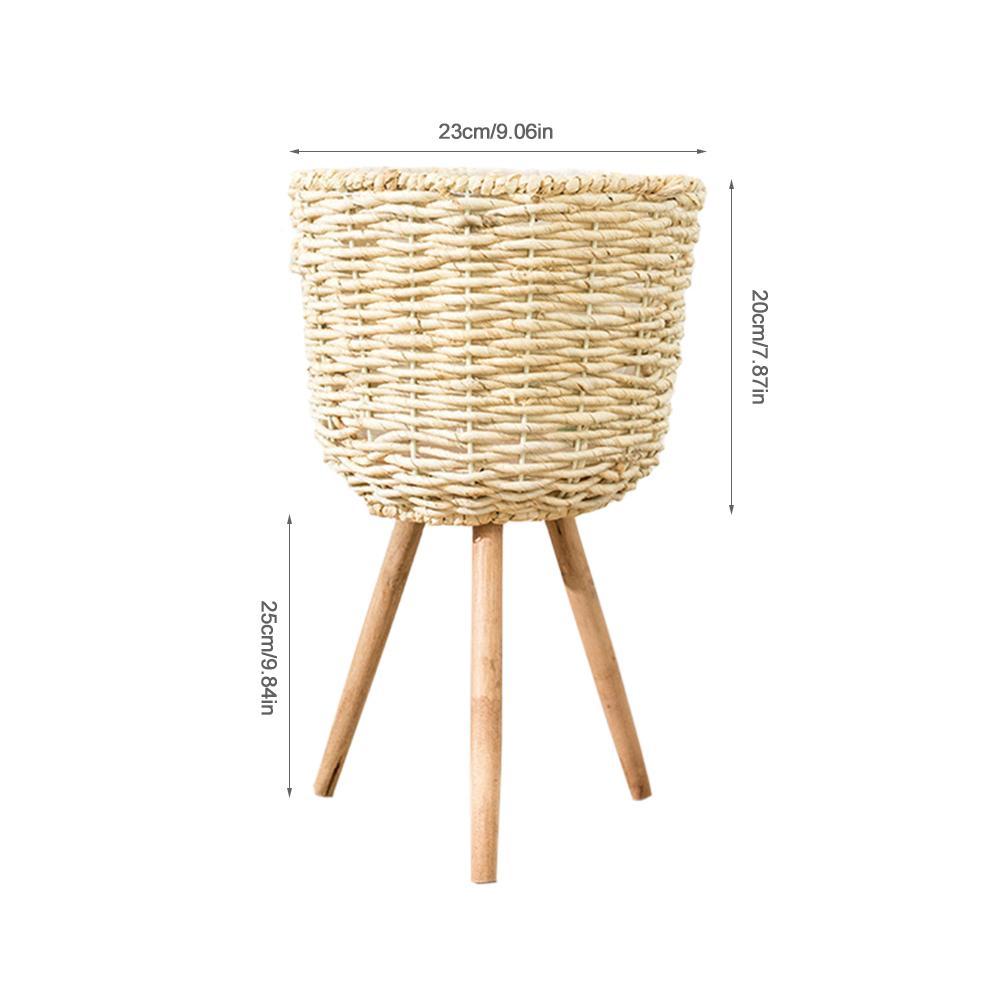 Bamboo Standing Basket Lalla Lamps Store