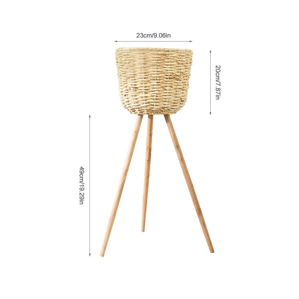 Bamboo Standing Basket Lalla Lamps Store