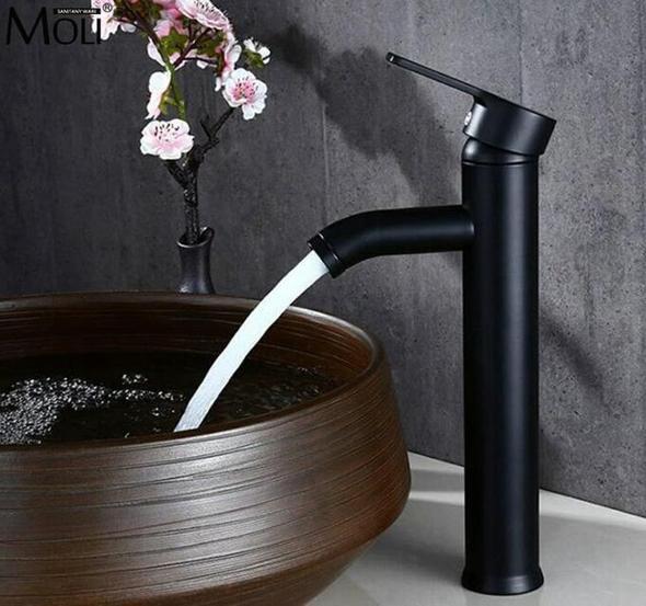 Black Matte Finish Stainless Steal Faucet
