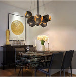 black chandelier farmhouse