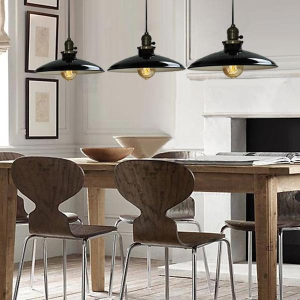black industrial pendant light | Lighting Homei