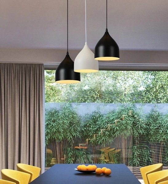 black pendant lights for kitchen island