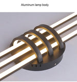 black straight semi flush mount chandelier